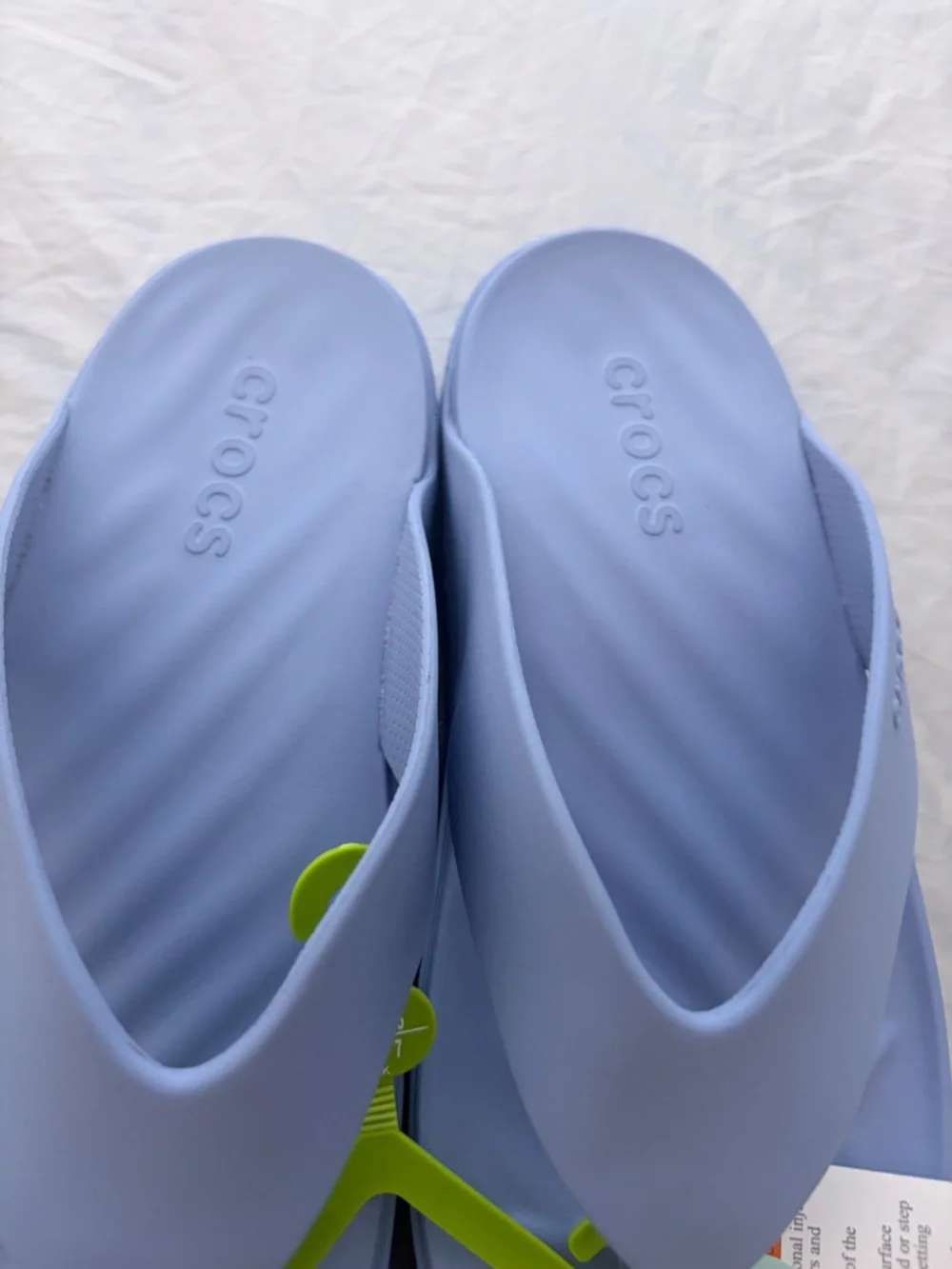 Croc's End of Summer Women's Getaway Platform Flip Blue Haze  Size 9 NWT